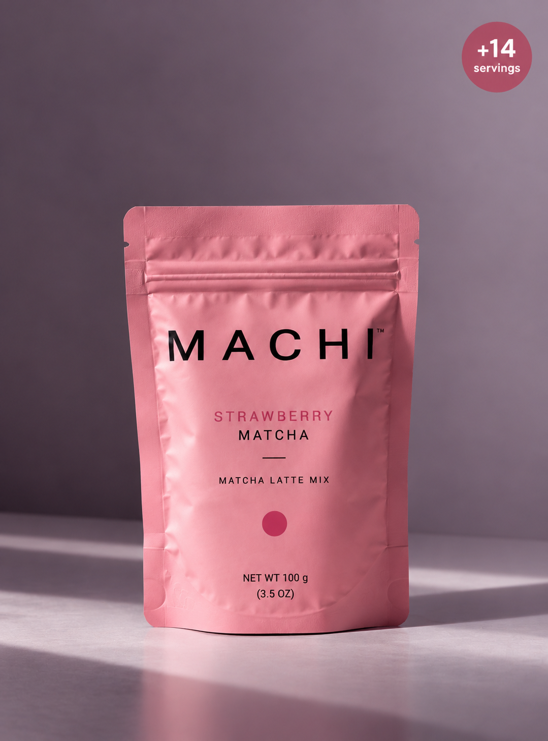 Strawberry Matcha Latte Mix – 100g | MACHI